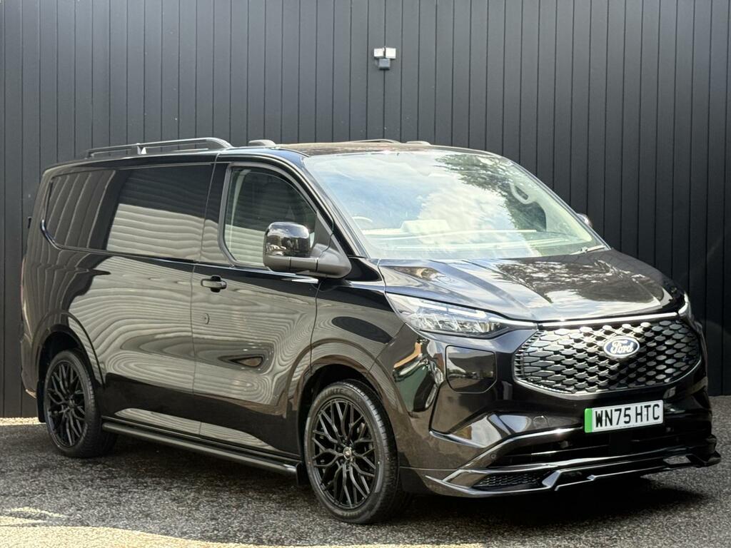 Ford Transit Custom 65Kwh 218Ps G-sport Limited Panel Van Electri WN75HTC Black #4