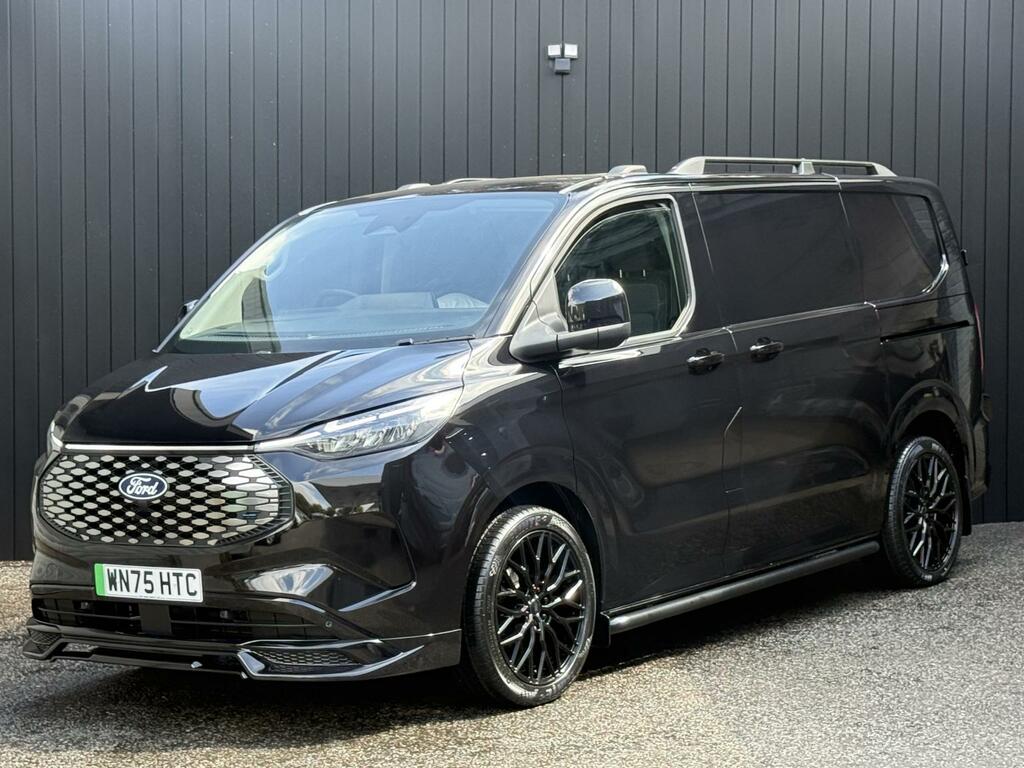Ford Transit Custom 65Kwh 218Ps G-sport Limited Panel Van Electri WN75HTC Black #6