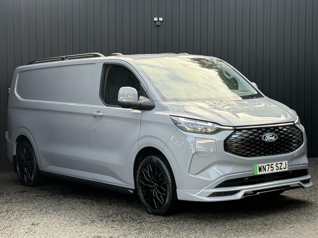 Ford Transit Custom 65Kwh 136Ps G-sport Limited Panel Van Electri WN75SZJ Grey #4
