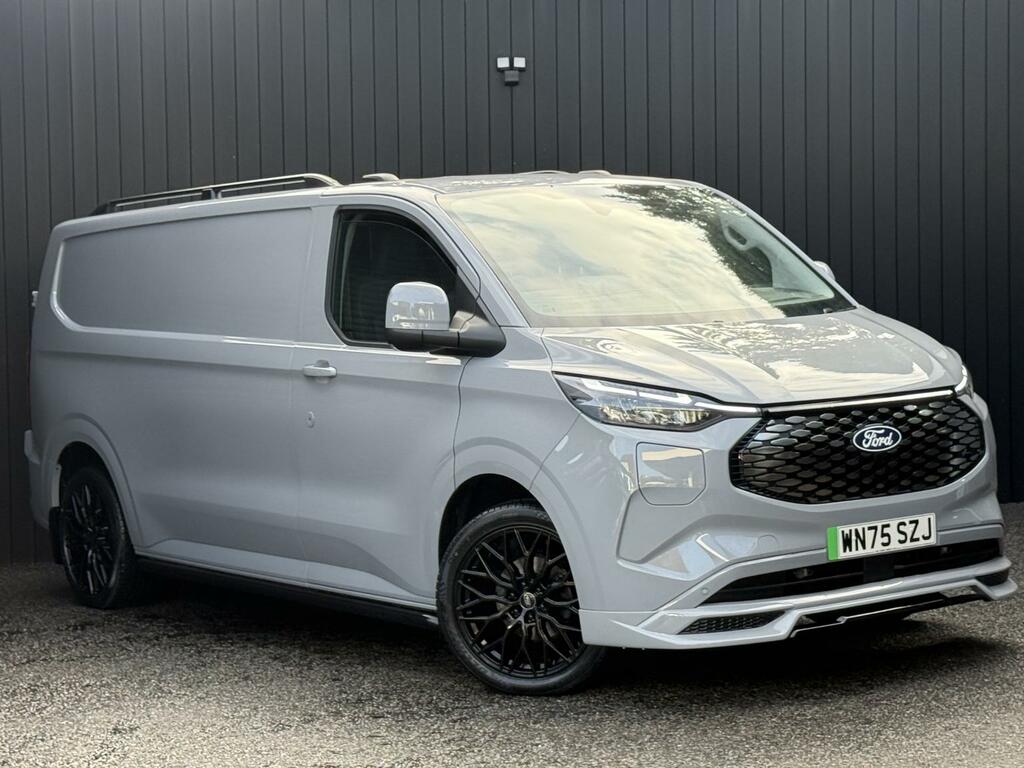 Ford Transit Custom 65Kwh 136Ps G-sport Limited Panel Van Electri Grey