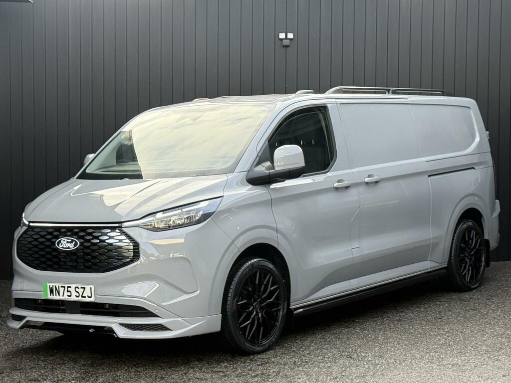 Ford Transit Custom 65Kwh 136Ps G-sport Limited Panel Van Electri WN75SZJ Grey #6