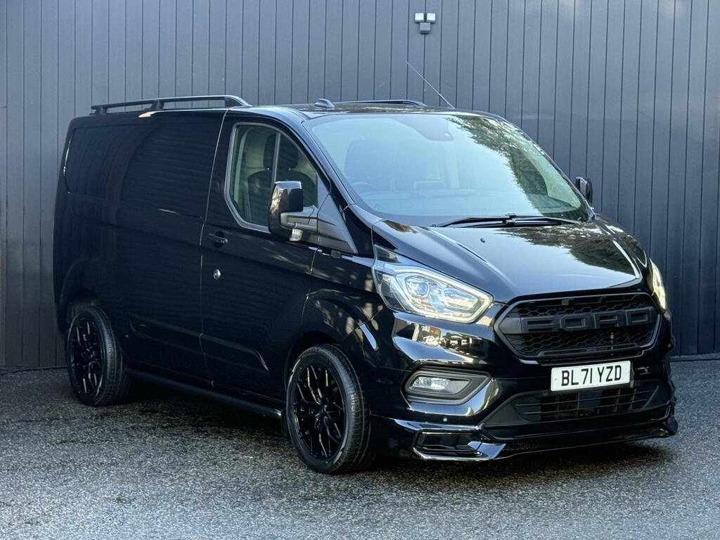Ford Transit Custom 2.0 170Ps G-sport Ecoblue Limited Panel Van S BL71YZD Black #4