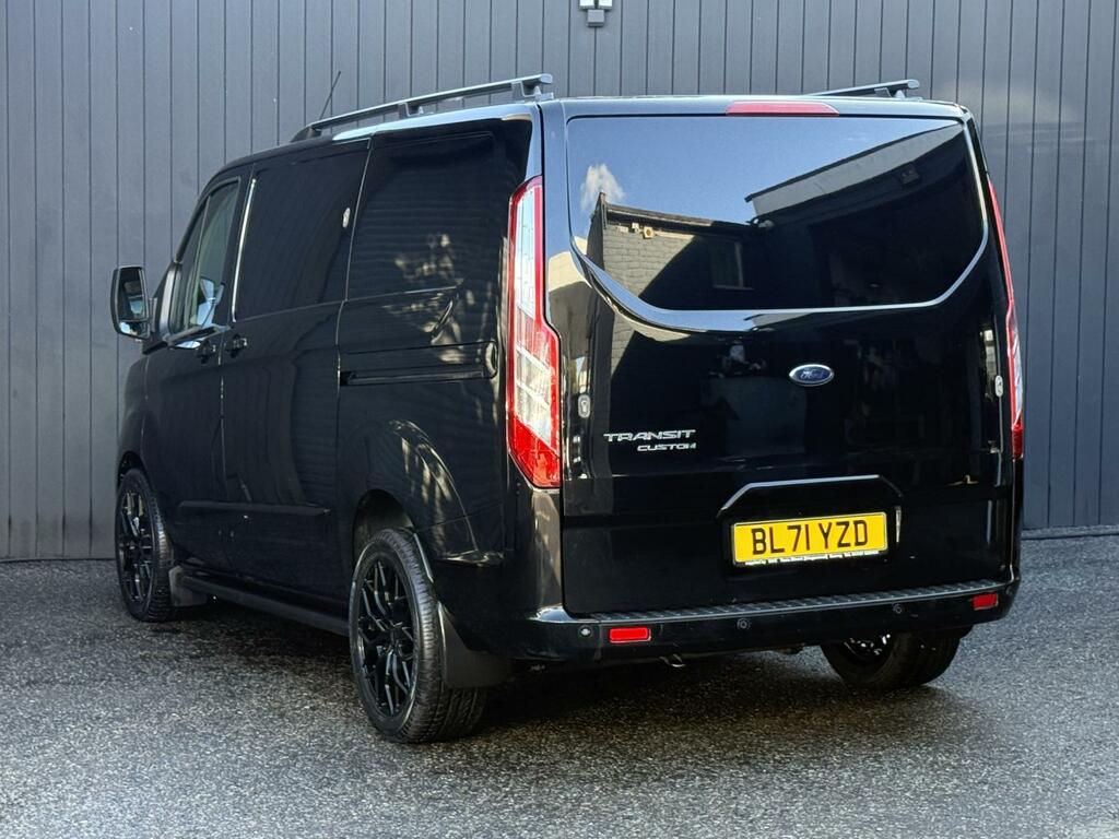 Ford Transit Custom 2.0 170Ps G-sport Ecoblue Limited Panel Van S BL71YZD Black #3