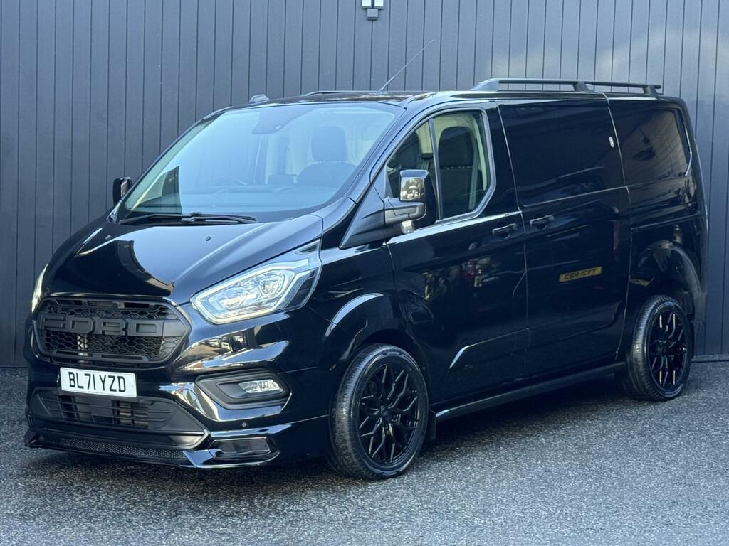 Ford Transit Custom 2.0 170Ps G-sport Ecoblue Limited Panel Van S BL71YZD Black #6