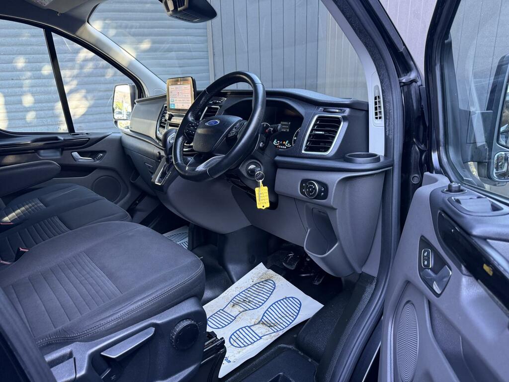 Ford Transit Custom 2.0 170Ps G-sport Ecoblue Limited Panel Van S BL71YZD Black #2