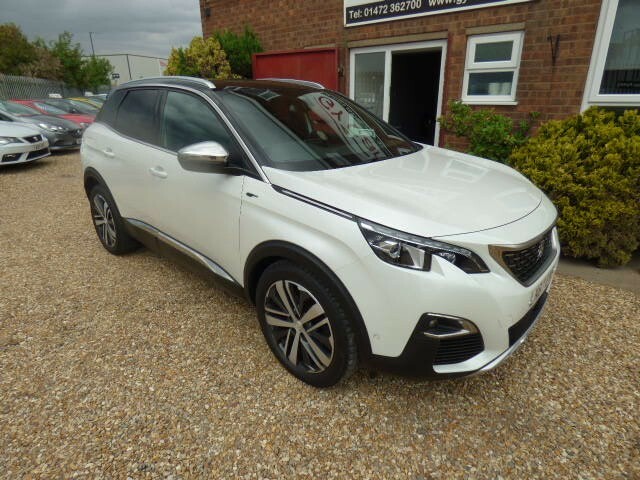 Peugeot 3008 Suv 2.0 Bluehdi Gt, Full Service History, 15 Month White