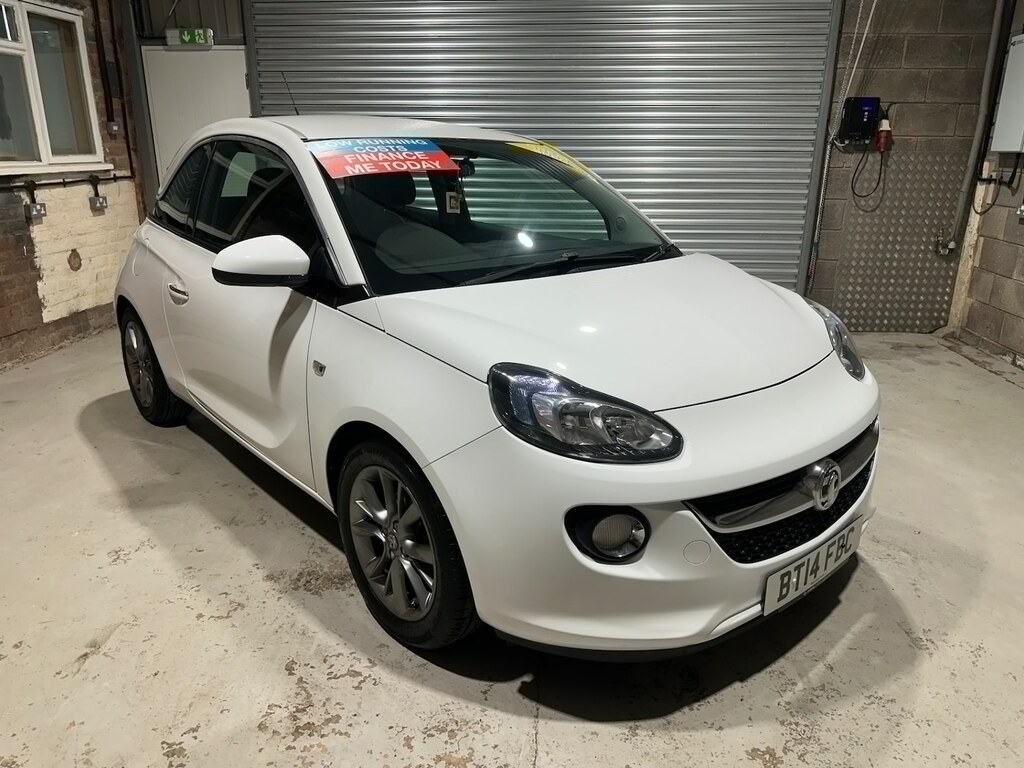 Vauxhall Adam 1.2I Jam BT14FBC White