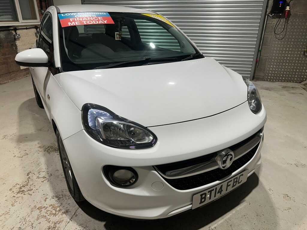 Vauxhall Adam 1.2I Jam BT14FBC White #4