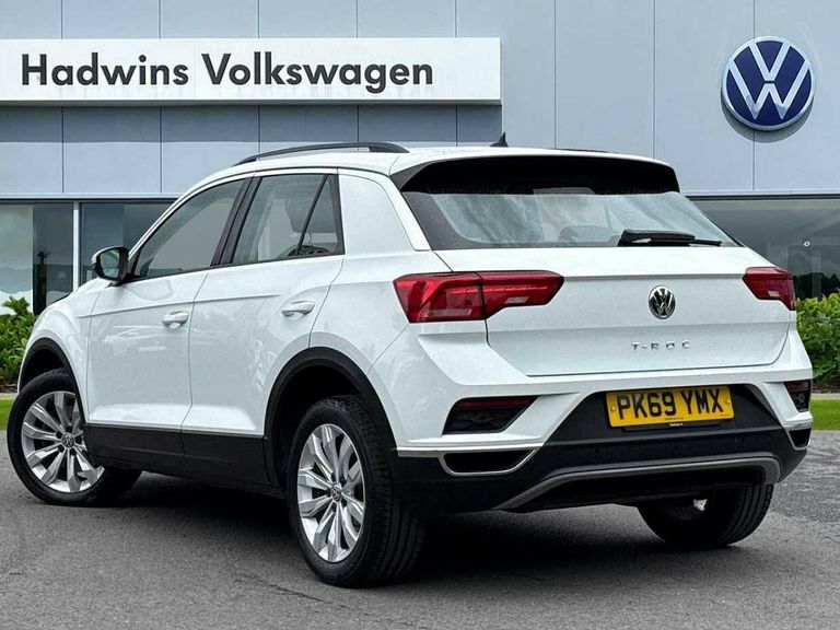 Volkswagen T-Roc 2.0 Tdi Se White #3