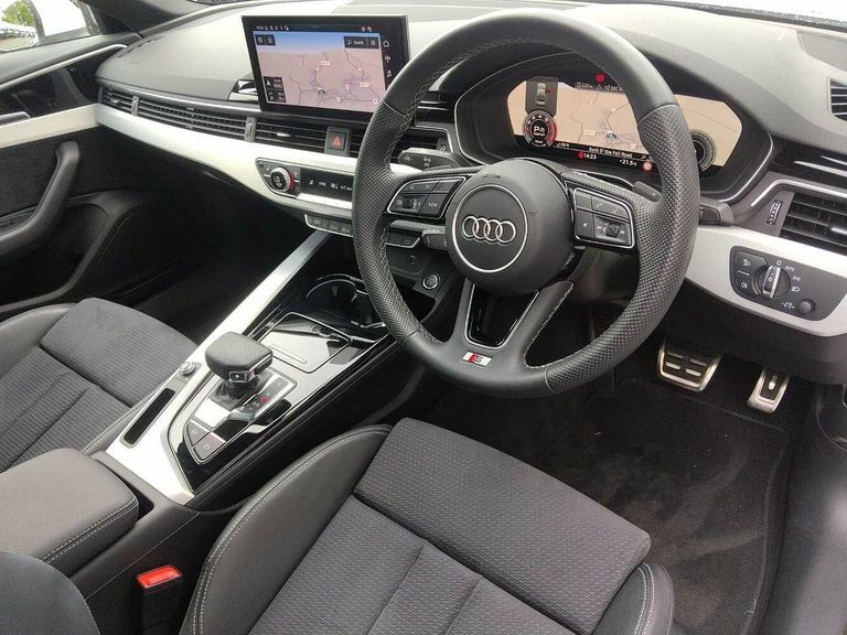 Audi A4 S Line 35 Tfsi 150 Ps S Tronic HJ73ZYE White #6