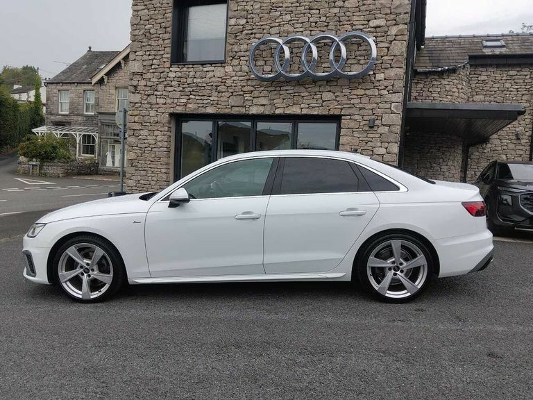 Audi A4 S Line 35 Tfsi 150 Ps S Tronic HJ73ZYE White #4