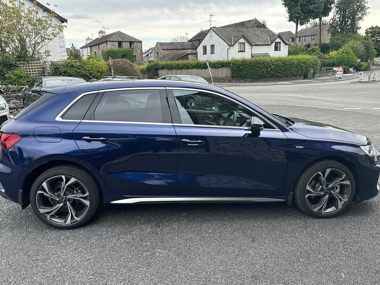 Audi A3 S Line 40 Tfsi E 204 Ps S Tronic Blue #4