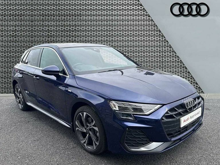 Audi A3 S Line 40 Tfsi E 204 Ps S Tronic Blue