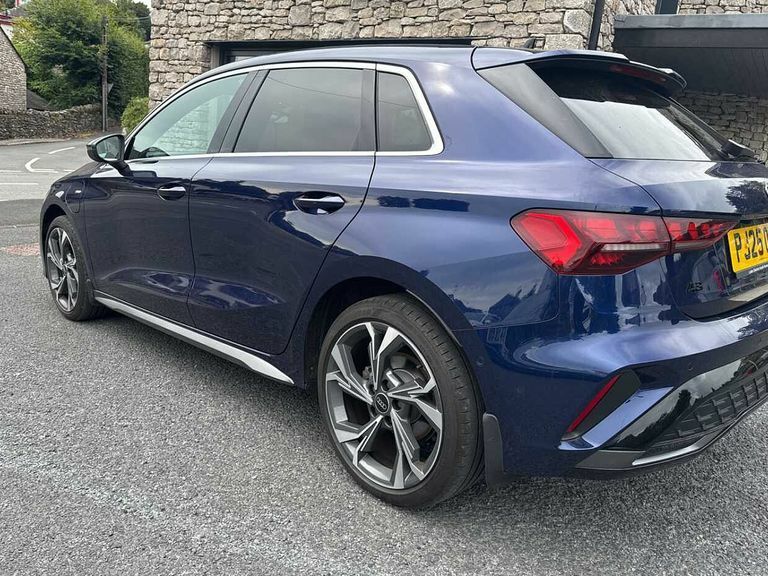 Audi A3 S Line 40 Tfsi E 204 Ps S Tronic Blue #3