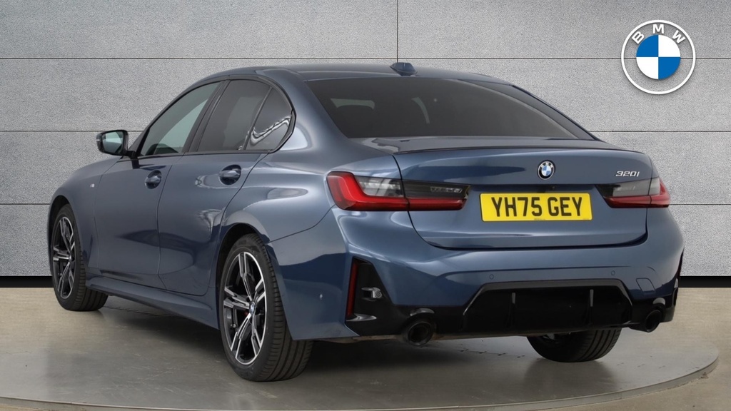 BMW 3 Series 2.0 320I M Sport Euro 6 Ss Blue #2