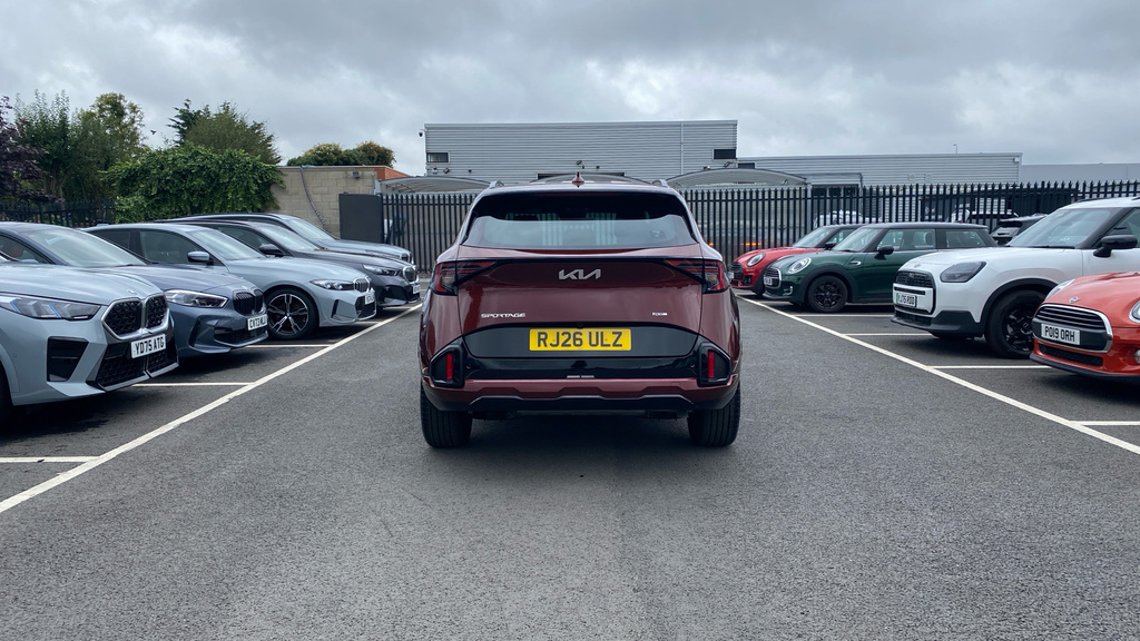 Kia Sportage 1.6 T-gdi Gt-line Dct Euro 6 Ss Red #4