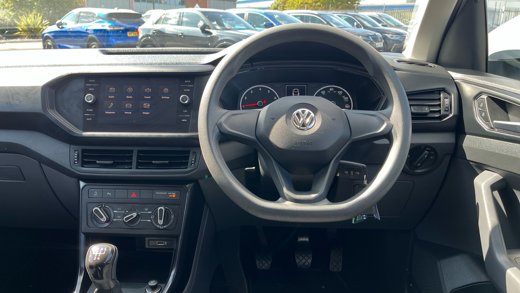 Volkswagen T-Cross 1.0 Tsi S Euro 6 Ss White #5