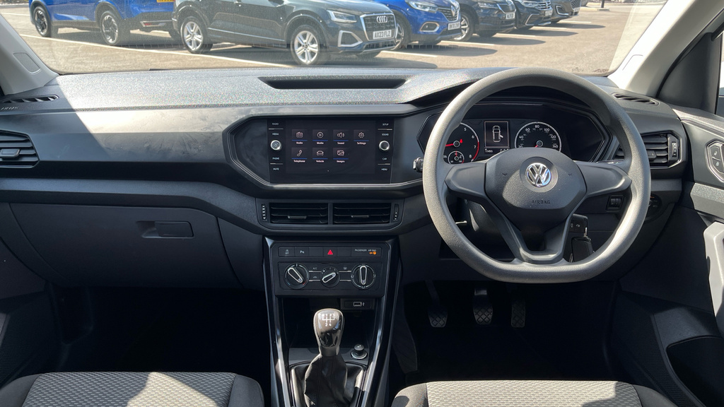 Volkswagen T-Cross 1.0 Tsi S Euro 6 Ss White #4