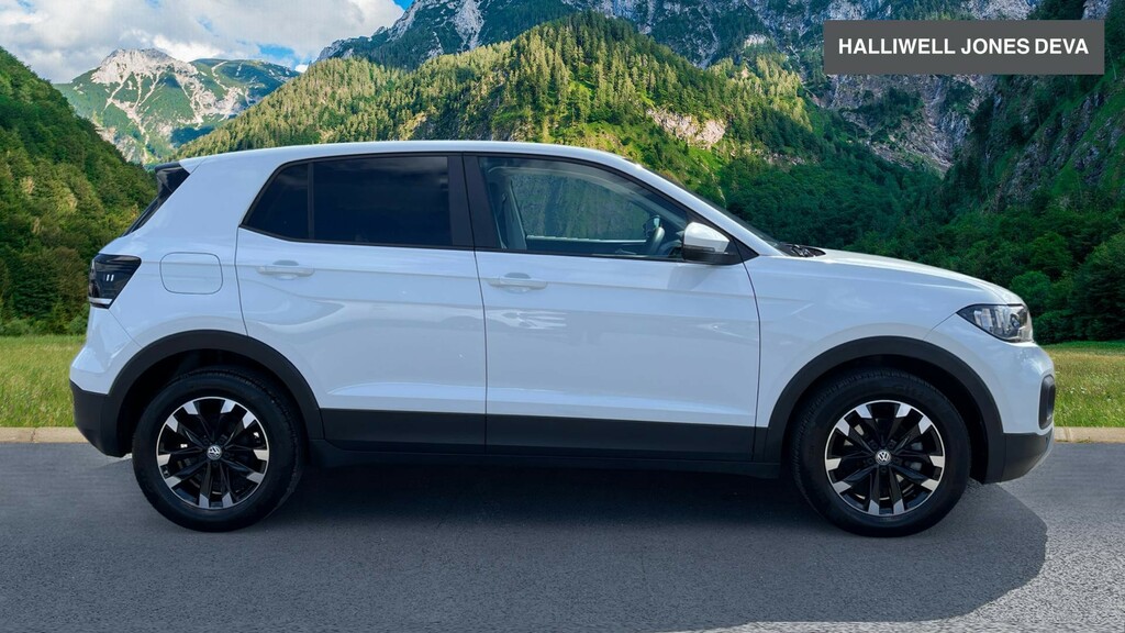 Volkswagen T-Cross 1.0 Tsi S Euro 6 Ss White #3