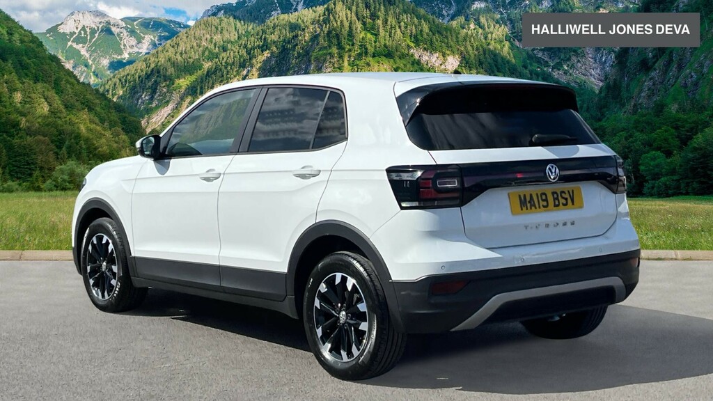 Volkswagen T-Cross 1.0 Tsi S Euro 6 Ss White #2