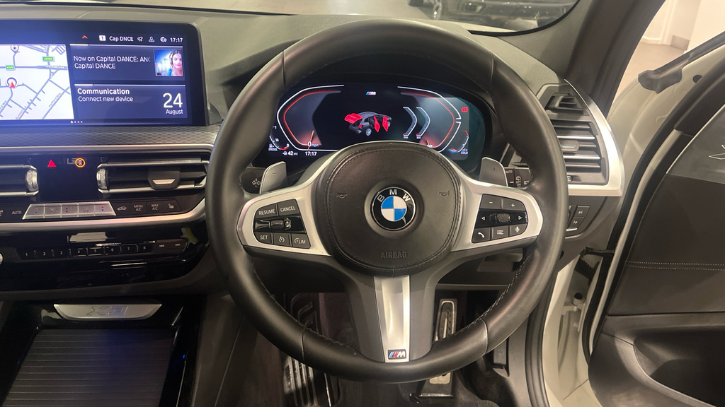 BMW X3 2.0 20D Mht M Sport Xdrive Euro 6 Ss White #5