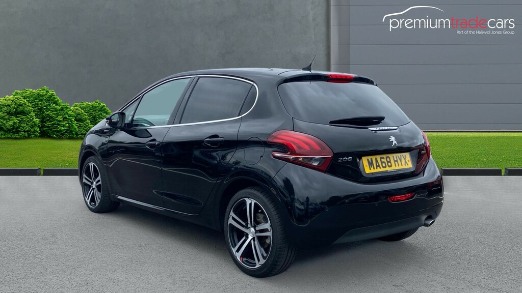 Peugeot 208 1.2 Puretech Gpf Gt Line Euro 6 Ss Black #2