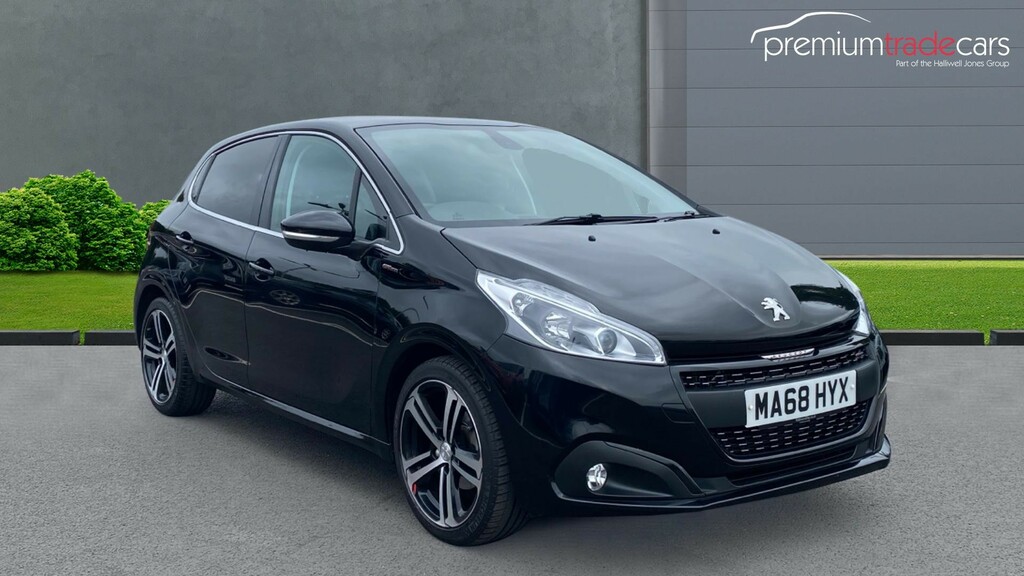 Peugeot 208 1.2 Puretech Gpf Gt Line Euro 6 Ss Black