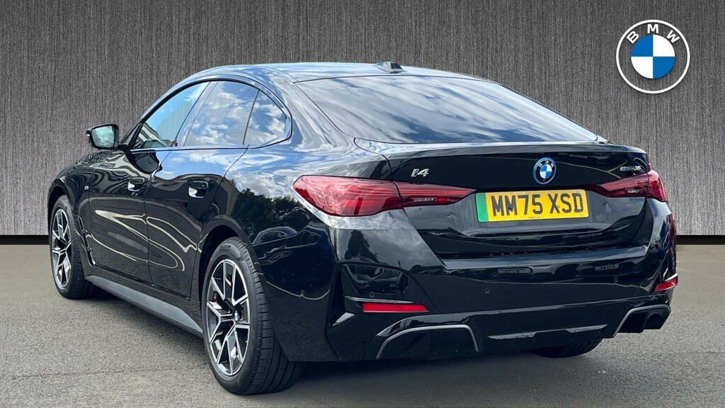 BMW i4 35 70.2Kwh M Sport Gran Coupe Edrive Black #2