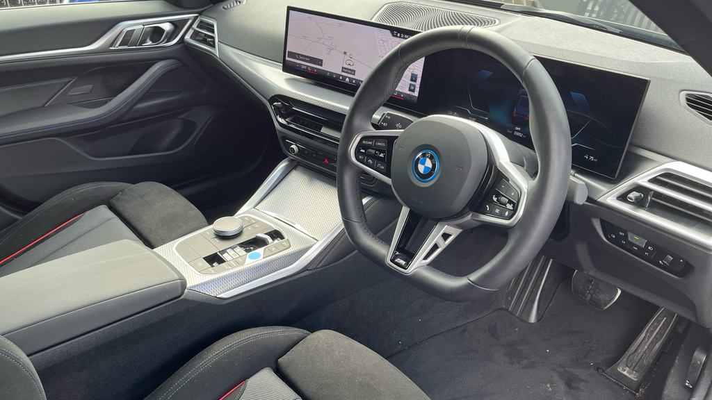 BMW i4 35 70.2Kwh M Sport Gran Coupe Edrive Black #6