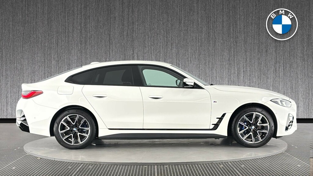 BMW i4 35 70.2Kwh M Sport Gran Coupe Edrive White #3