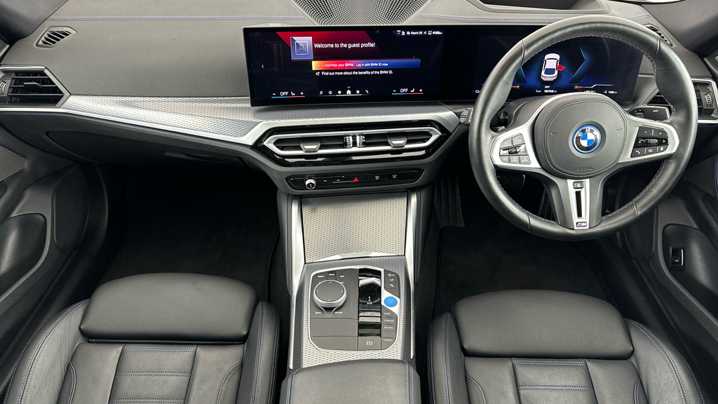 BMW i4 M50 83.9Kwh Gran Coupe 4Wd White #4