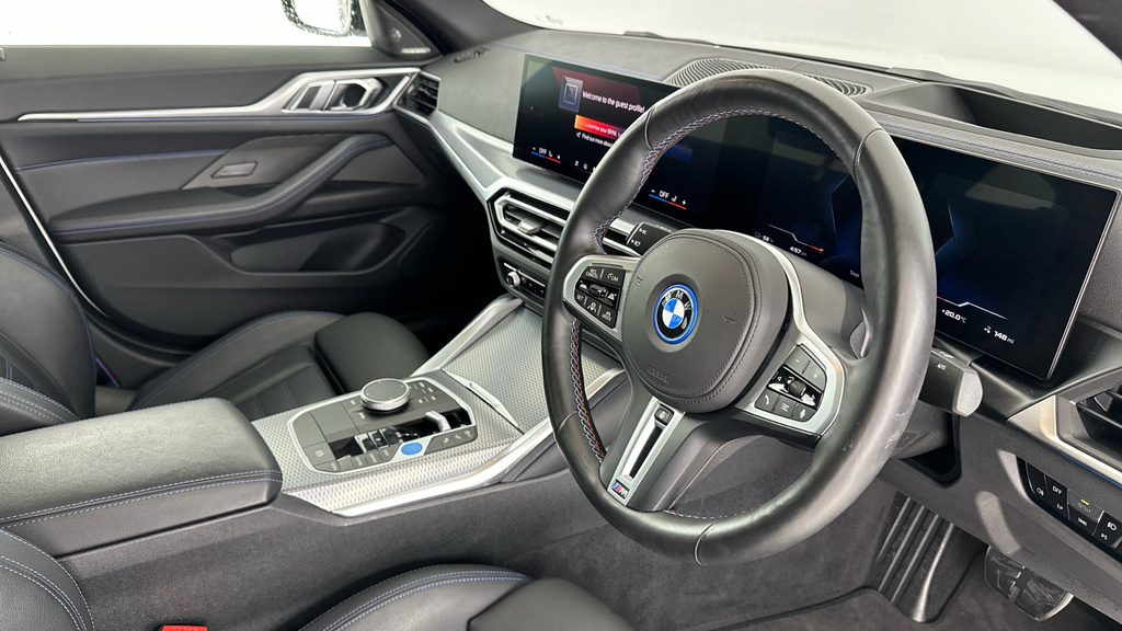 BMW i4 M50 83.9Kwh Gran Coupe 4Wd White #6