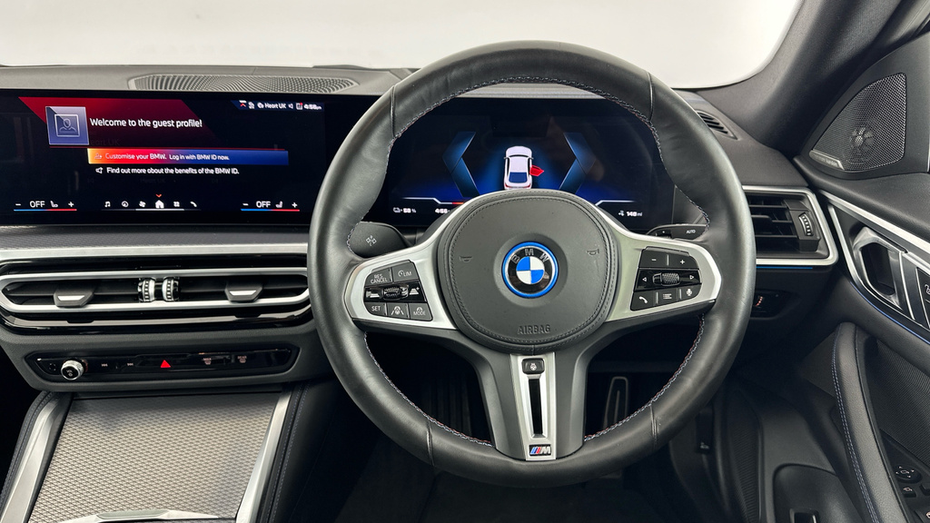 BMW i4 M50 83.9Kwh Gran Coupe 4Wd White #5