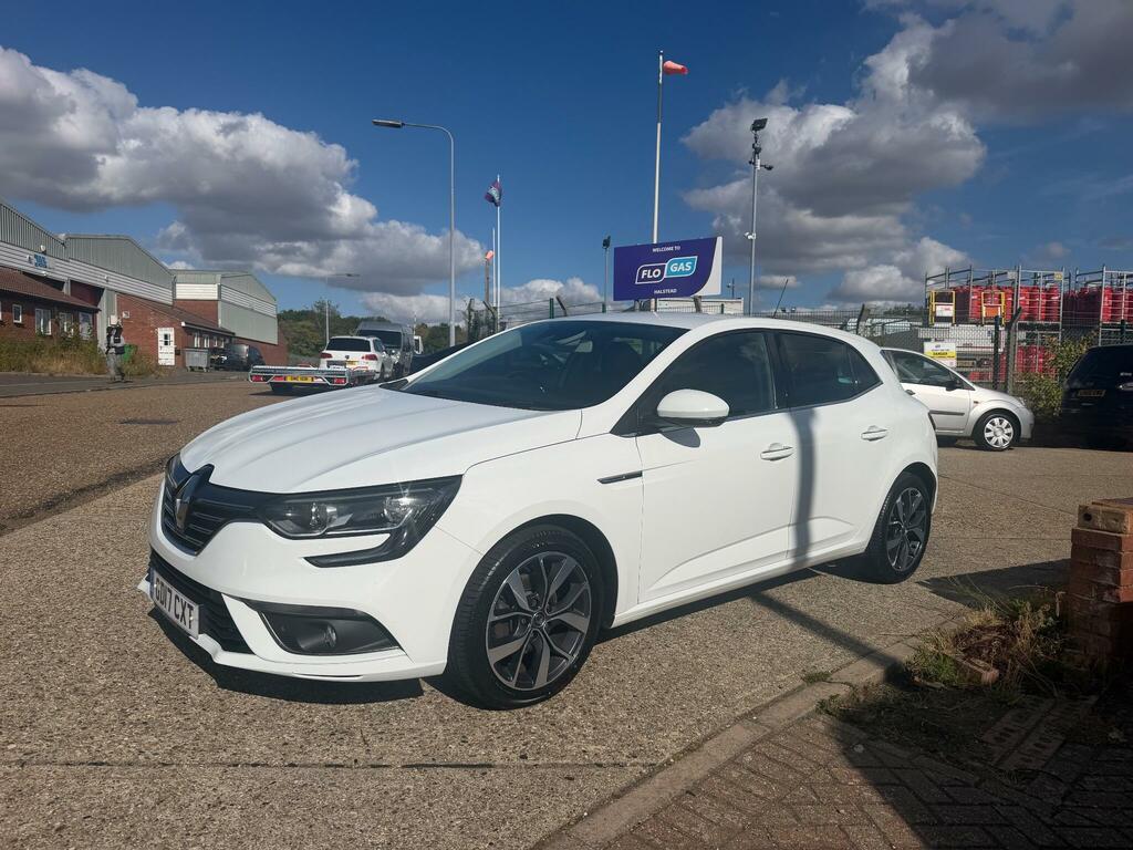 Renault Megane 1.2 Tce Dynamique S Nav Euro 6 Ss White #3