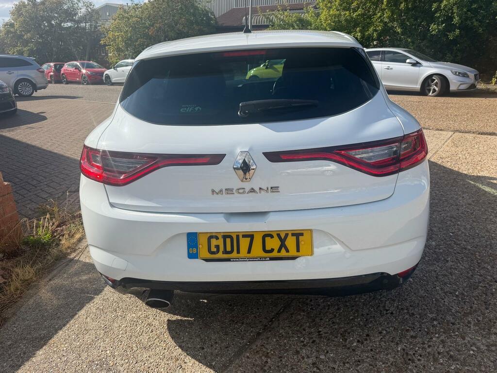 Renault Megane 1.2 Tce Dynamique S Nav Euro 6 Ss White #5