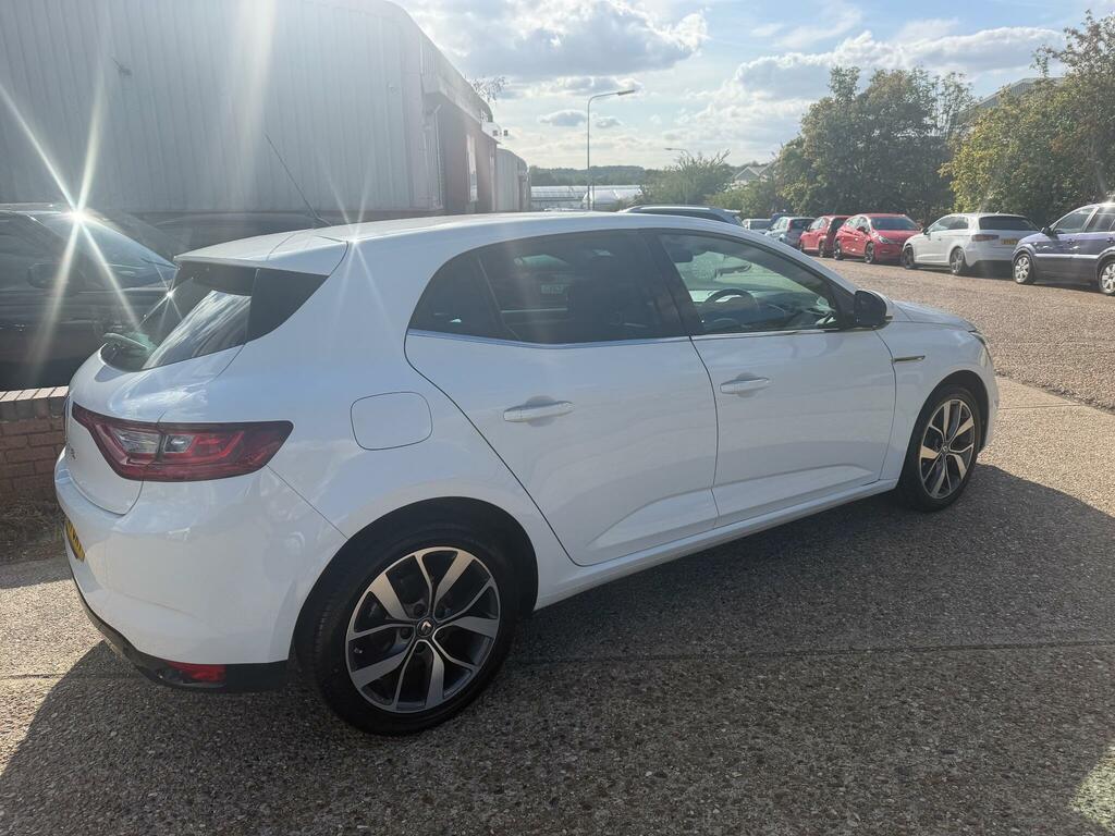 Renault Megane 1.2 Tce Dynamique S Nav Euro 6 Ss White #6