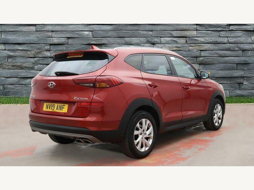 Hyundai Tucson 1.6 T-gdi Se Nav Dct Euro 6 Ss NV19ANF Red #4