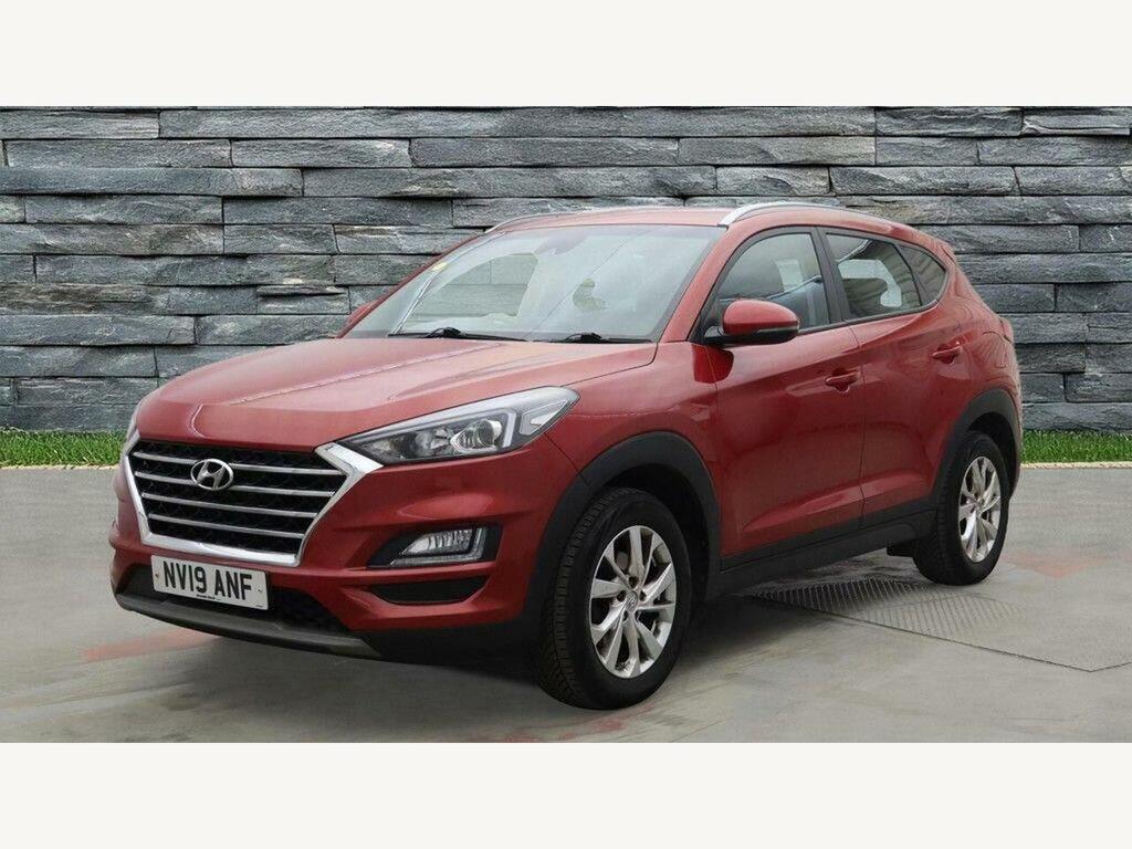 Hyundai Tucson 1.6 T-gdi Se Nav Dct Euro 6 Ss NV19ANF Red #2