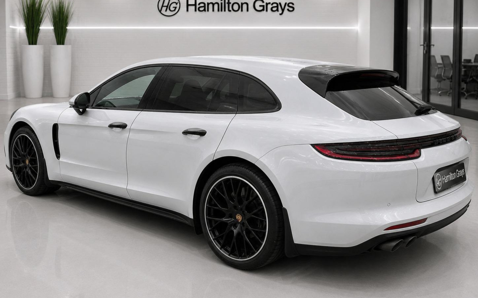 Porsche Panamera Petrol White #2