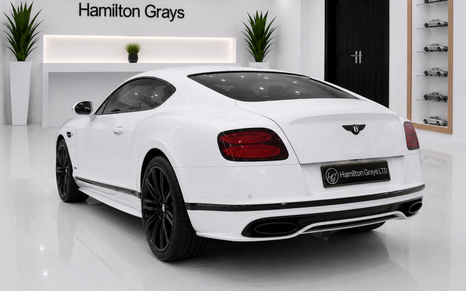 Bentley Continental Petrol White #6