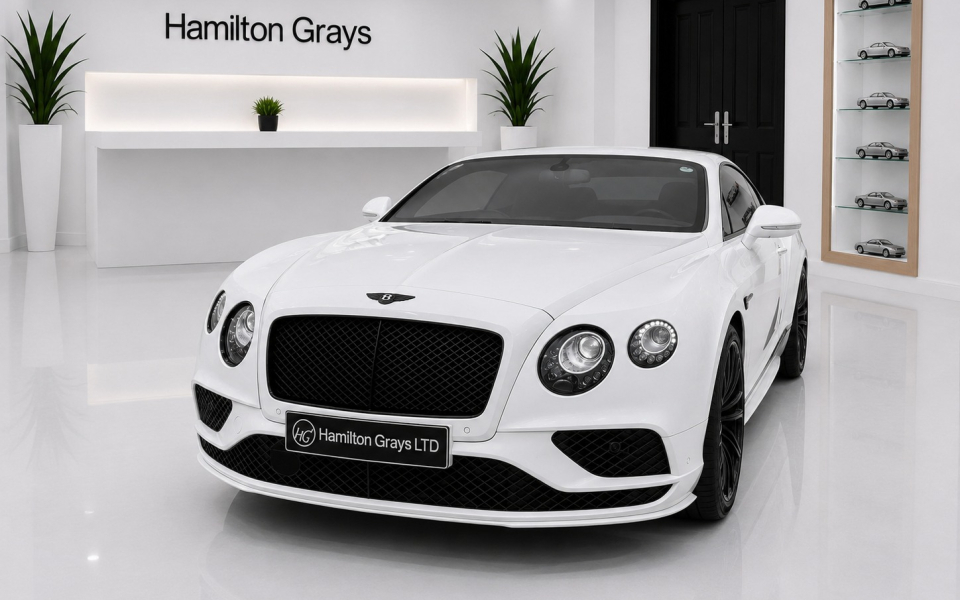 Bentley Continental Petrol White #4