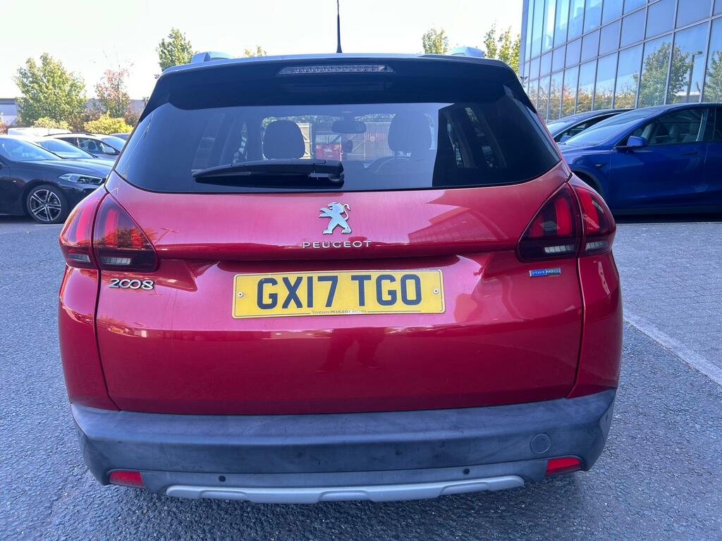 Peugeot 2008 1.2 Puretech Allure Euro 6 Ss Red #6