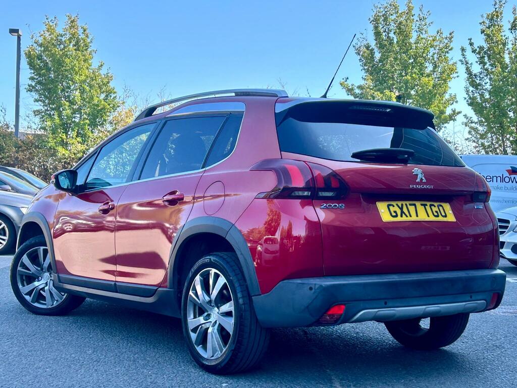 Peugeot 2008 1.2 Puretech Allure Euro 6 Ss Red #4