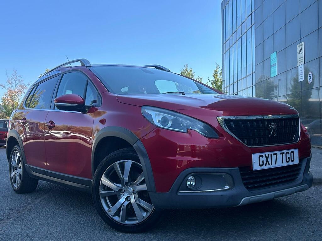 Peugeot 2008 1.2 Puretech Allure Euro 6 Ss Red