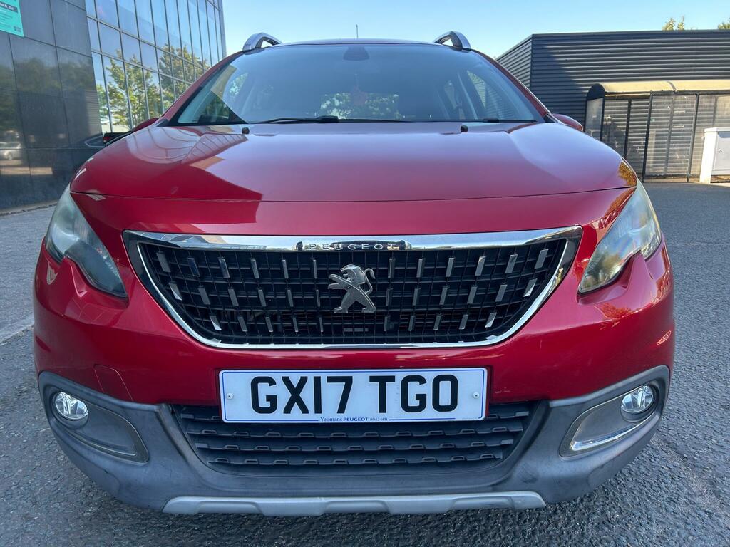 Peugeot 2008 1.2 Puretech Allure Euro 6 Ss Red #5