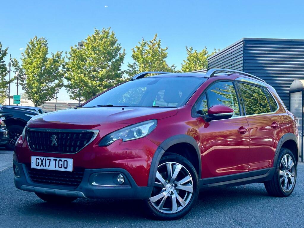 Peugeot 2008 1.2 Puretech Allure Euro 6 Ss Red #3