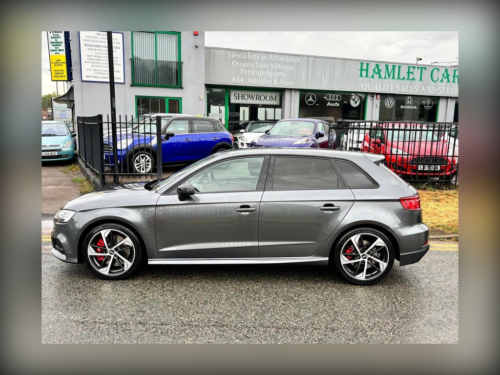 Audi S3 2.0 Tfsi Black Edition Sportback S Tron Grey