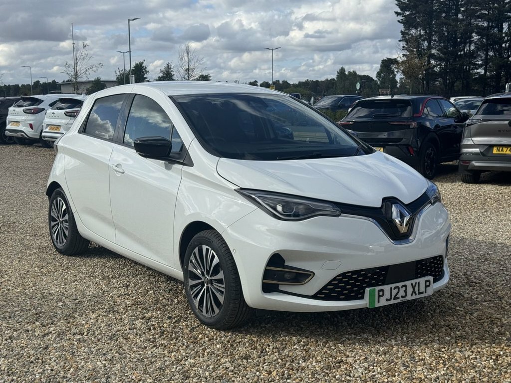 Renault Zoe Hatchback PJ23XLP White #4