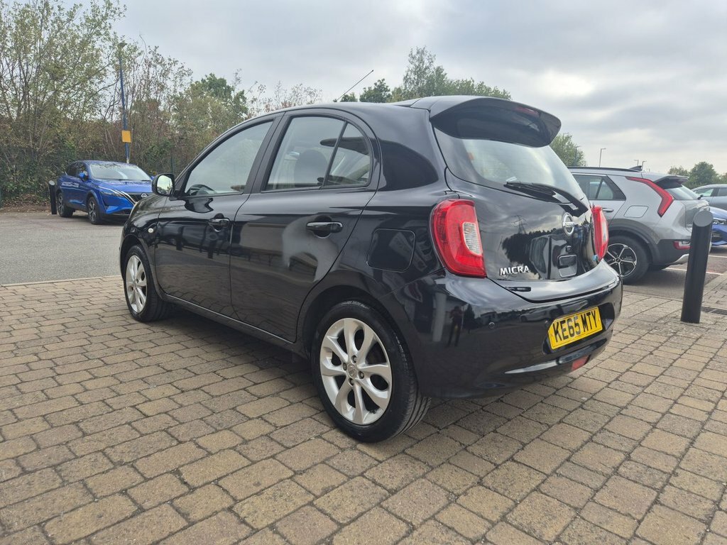 Nissan Micra 1.2L Tekna Black #5