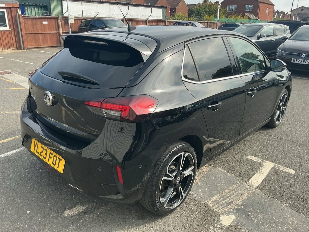 Vauxhall Corsa 1.2L Ultimate YL23FOT Black #4